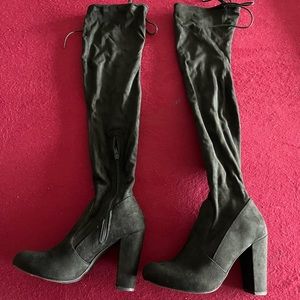 Thigh high black fashion Nova boots